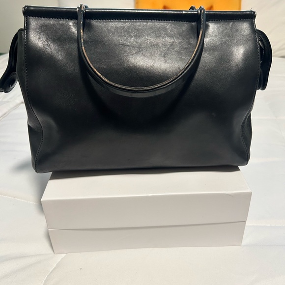 VINTAGE Coach Leather Satchel Bag - Picture 1 of 8
